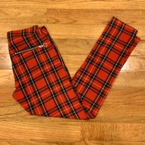 TOPMAN plaid pants